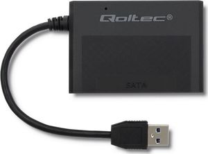 Kieszeń Qoltec USB 3.0 do dysków HDD/SSD 2.5 SATA3 (50644) 2