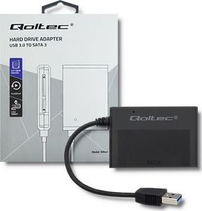 Kieszeń Qoltec USB 3.0 do dysków HDD/SSD 2.5 SATA3 (50644) 4