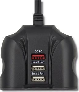 Ładowarka Qoltec 3.1 A  (5901878506401) 2