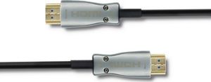Kabel Qoltec HDMI - HDMI 30m srebrny (5901878504742) 5