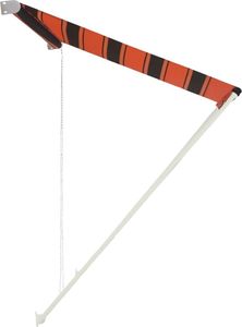 vidaXL Zwijana markiza, 350x150 cm, pomarańczowo-brązowa 3