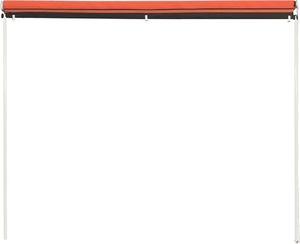 vidaXL Zwijana markiza, 300x150 cm, pomarańczowo-brązowa 4