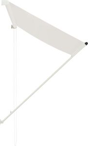 vidaXL Markiza zwijana, 100 x 150 cm, kremowa 3