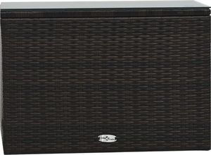 vidaXL 5 częściowy zestaw mebli do ogrodu, poduszki, rattan PE, brązowy (47812) 6