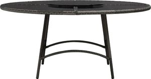 vidaXL 7 częściowy zestaw mebli ogrodowych z poduszkami, rattan PE, szary (48144) 4