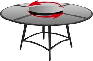 vidaXL 7 częściowy zestaw mebli ogrodowych z poduszkami, rattan PE, czarny (43098) 5