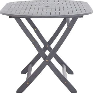 vidaXL 9 częściowy zestaw mebli ogrodowych, drewno akacjowe, szary (278924) 6