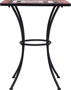 vidaXL 3 częściowy zestaw mebli bistro z mozaiką, terrakota i biel, ceramika (279415) 6