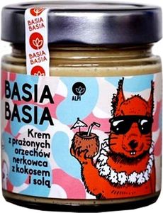 ALPI Hummus Basia Basia Krem z orzechów nerkowca z kokosem i solą 210g 1