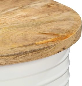 vidaXL Stolik kawowy, 43x55 cm, lite drewno mango 3