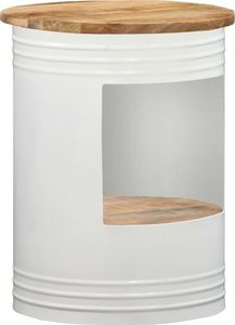 vidaXL Stolik kawowy, 43x55 cm, lite drewno mango 7