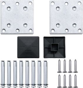 vidaXL Ogrodzenie ogrodowe WPC, 526x106 cm, szare 7