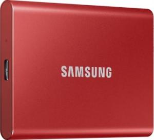 Dysk zewnętrzny SSD Samsung T7 1TB Czerwony (MU-PC1T0R/WW) 2