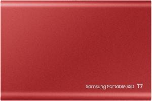 Dysk zewnętrzny SSD Samsung T7 1TB Czerwony (MU-PC1T0R/WW) 3