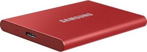 Dysk zewnętrzny SSD Samsung T7 1TB Czerwony (MU-PC1T0R/WW) 4