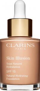 Clarins Skin Illusion Natural Hydrating Foundation SPF 15 107 Beige 30ml 1