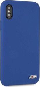 BMW Etui hardcase BMW BMHCPXMSILNA iPhone X /Xs niebieski/navy Silicone M Collection 2