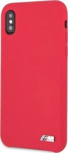 BMW Etui hardcase BMW BMHCPXMSILRE iPhone X /Xs czerwony/red Silicone M Collection 2