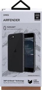 Uniq UNIQ etui Air Fender iPhone 7/8/SE 2020 szary/smoked grey tinted 7