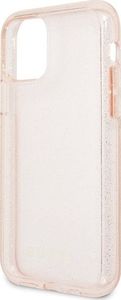 Guess Guess GUHCN65PCGLPI iPhone 11 Pro Max różowy/pink hard case Glitter 3