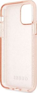 Guess Guess GUHCN65PCGLPI iPhone 11 Pro Max różowy/pink hard case Glitter 4