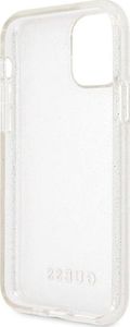 Guess Guess GUHCN61PCGLSI iPhone 11 srebrny/silver hard case Glitter 4