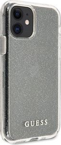 Guess Guess GUHCN61PCGLSI iPhone 11 srebrny/silver hard case Glitter 5
