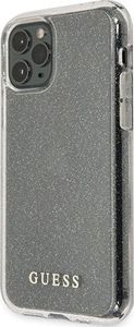 Guess Guess GUHCN58PCGLSI iPhone 11 Pro srebrny/silver hard case Glitter 2