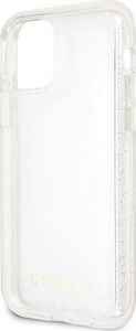 Guess Guess GUHCN58PCGLSI iPhone 11 Pro srebrny/silver hard case Glitter 3