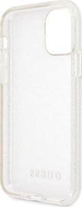 Guess Guess GUHCN58PCGLSI iPhone 11 Pro srebrny/silver hard case Glitter 4
