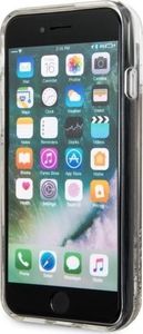 Guess Guess GUHCI8GLHREGO iPhone 7/8/SE 2020 gold/złoty hard case Liquid Glitter Hearts 4