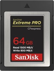 Karta SanDisk Extreme PRO CFexpress 64 GB  (SDCFE-064G-GN4NN) 1