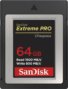 Karta SanDisk Extreme PRO CFexpress 64 GB  (SDCFE-064G-GN4NN) 1