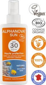 Alphanova Alphanova Sun Bio Spray Przeciwsłoneczny, filtr SPF30, 125g 1