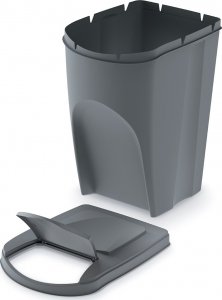 Kosz na śmieci Prosperplast Sortibox do segregacji 4 x 35L szary (IKWB35S4-405U) 3
