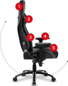 Fotel Huzaro Force 8.2 czarny 4