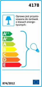 Lampka biurkowa Rabalux zielona  (4178) 6