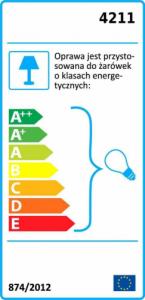 Lampka biurkowa Rabalux czarna  (4212) 5