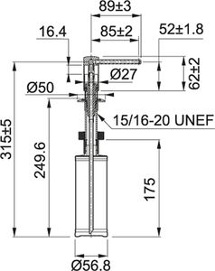 Franke Dozownik Franke Comfort 119.0578.746 Orzechowy 2