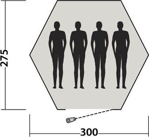 Namiot turystyczny Easy Camp Bolide 400 4