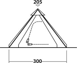 Namiot turystyczny Easy Camp Bolide 400 7
