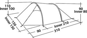 Namiot turystyczny Easy Camp Namiot turystyczny Spirit 200 5