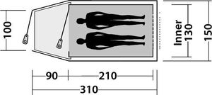 Namiot turystyczny Easy Camp Namiot turystyczny Spirit 200 6