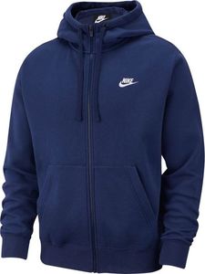 Nike Bluza męska Nsw Club Hoodie Full Zip granatowa r. S (BV2645-410) 1