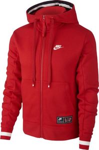 Nike Bluza męska Nsw Air Hoodie Full Zip czerwona r. XL (AR1815-657) 1