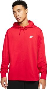 Nike Bluza męska NSW Club Hoodie czerwona r. L (BV2749-657) 1