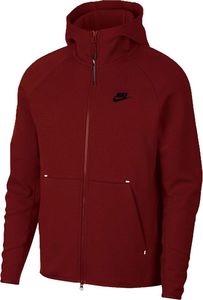 Nike Bluza męska Nsw Tech Fleece Hoodie Full Zip czerwona r. XL (928483-677) 1