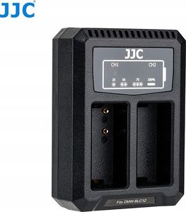Ładowarka do aparatu JJC Podwójna Ładowarka Usb Do Panasonic Dmw-blc12 / Sigma Bp-51 / Leica Bp-dc12 2