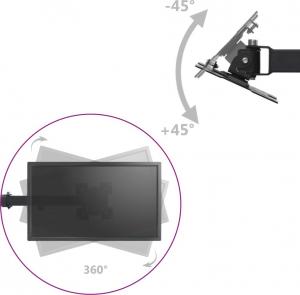 vidaXL Uchwyt biurkowy na 4 monitory 13" - 27" (51070) 4