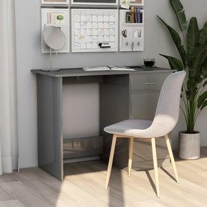 Biurko vidaXL 801088 Szare 100 cm x 50 cm 2